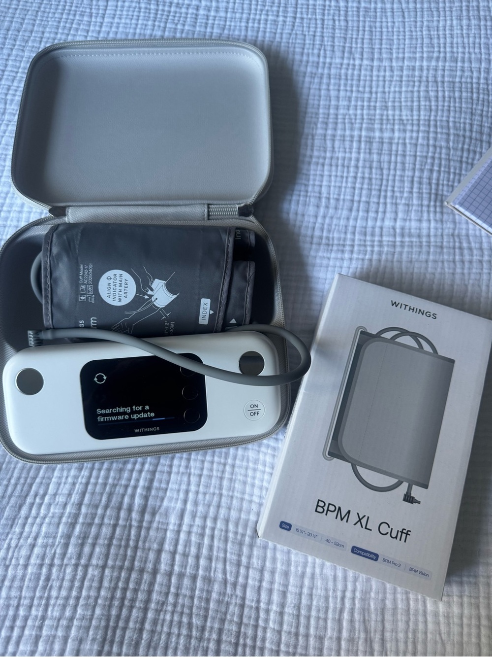 Withings BPM Pro 2XL Blood Pressure Monitor - White/Grey